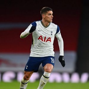 Erik Lamela saluta e ringrazia il Tottenham