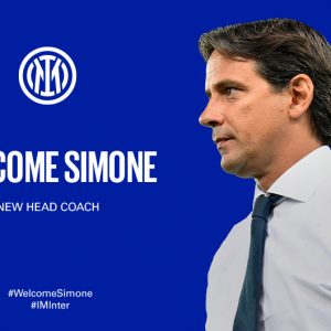 Inter: mercoledì 7 luglio la presentazione di Simone Inzaghi