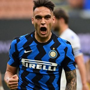 Inter, le lacrime di gioia di Lautaro Martinez