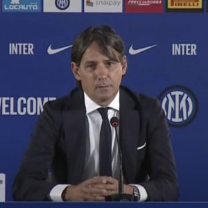 Inter, Simone Inzaghi: “Amo le sfide, qui con grandissimo entusiasmo e tante motivazioni”