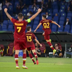 Manita giallorossa, la Roma travolge il CSKA Sofia 5-1