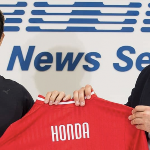 Ufficiale: l’ex Milan Honda riparte dalla Lituania; ha firmato con il Suduva