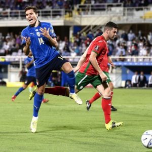 L’Italia pareggia contro la Bulgaria 1-1