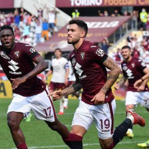 Il Torino dilaga contro la Salernitana; finisce 4-0