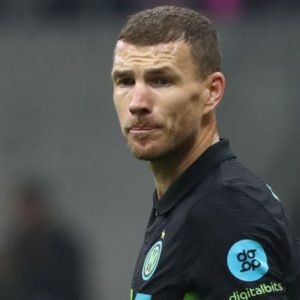 Inter, Dzeko tampone negativo ora torna a disposizione