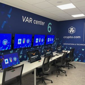 Inaugurata la nuova Var Room della serie A