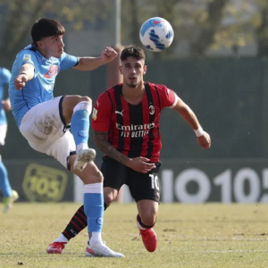 Primavera 1, il Napoli batte il Milan 2 a 1