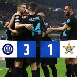 L’Inter trova la prima vittoria in Champions; battuto lo Sheriff Tiraspol 3-1