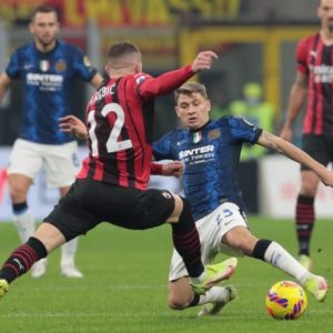 Il derby finisce in pareggio, 1-1 tra Milan e Inter