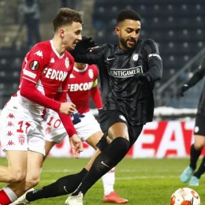 Il Monaco chiude con un pareggio, 1-1 sul campo dello Sturm Graz