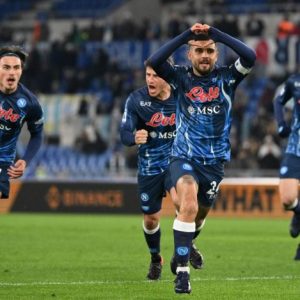 Fabian Ruiz al 94′ lancia il Napoli in vetta, Lazio ko 2-1