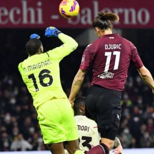 Clamoroso stop del Milan, in casa della Salernitana finisce 2-2