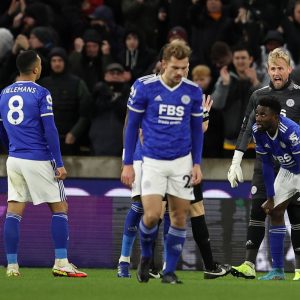 Leicester sconfitto dal Wolverhampton 2-1