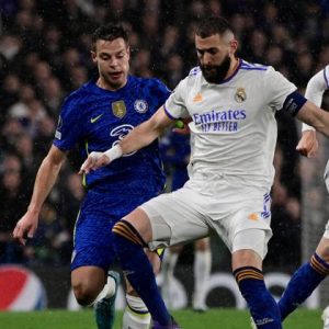 Benzema on fire, la sua tripletta abbatte il Chelsea a Stamford Bridge 3-1