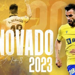 Ufficiale: Negredo rinnova con il Cadice fino al 2023