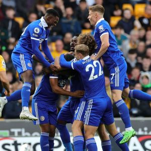 Il Leicester stravince contro il Wolverhampton