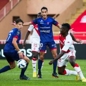 Il Monaco pareggia 1-1 contro il Clermont