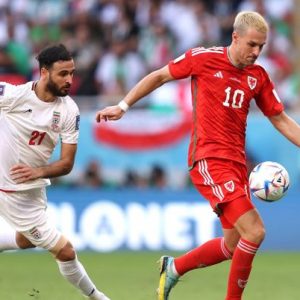 L’Iran vince nei minuti finali, Galles sconfitto 2-0