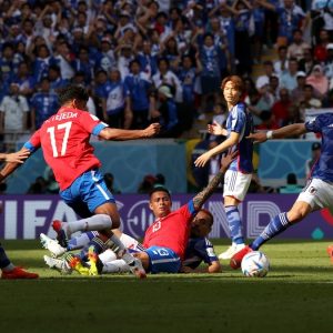 Il Giappone cade contro la Costa Rica 1-0