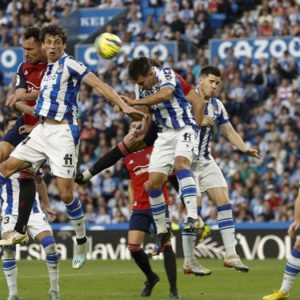 La Real Sociedad batte l’Osasuna 2-0