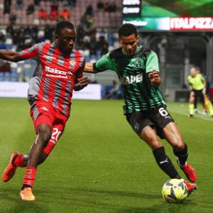 Serie A, il Sassuolo vince per 3-2 contro la Cremonese