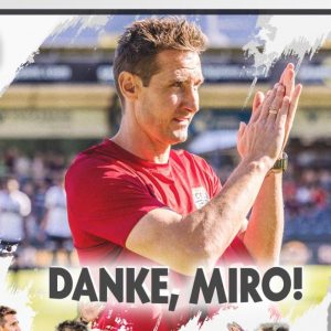 Ufficiale: Altach, esonerato Miroslav Klose