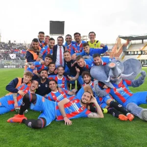 Il Catania vince contro il Canicatti e torna in Serie C