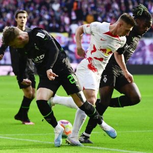 Il Lipsia travolge 3-0 il Borussia M’Gladbach