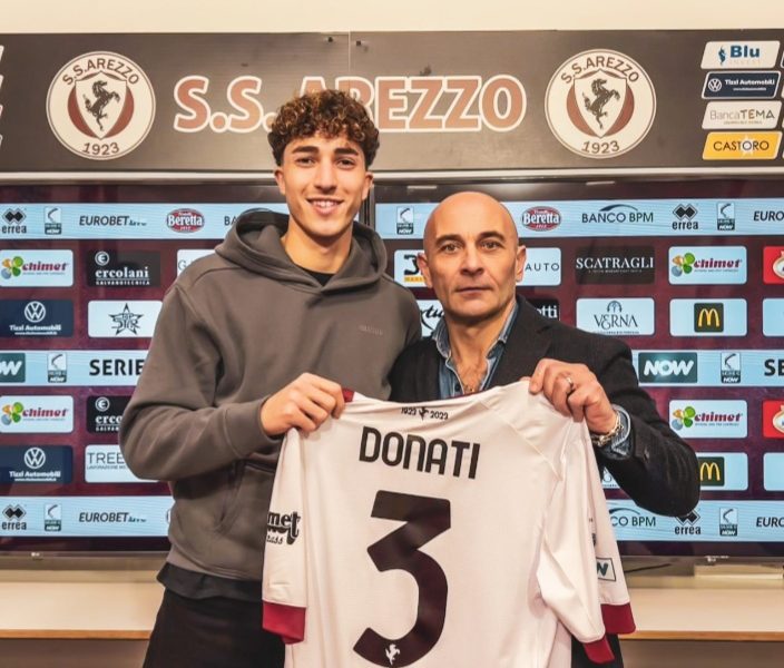 Ufficiale Arezzo, arriva il terzino Donati dall’Empoli