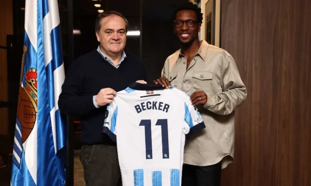 Sheraldo Becker è ufficialmente un giocatore della Real Sociedad