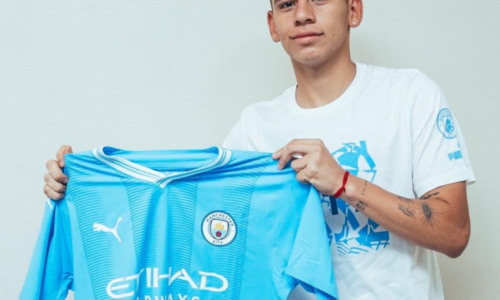 Ufficiale: Echeverri al Manchester City fino al 2028