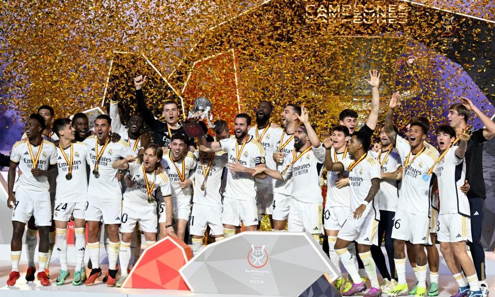 Il Real Madrid abbatte il Barcellona e vince la Supercoppa Spagnola