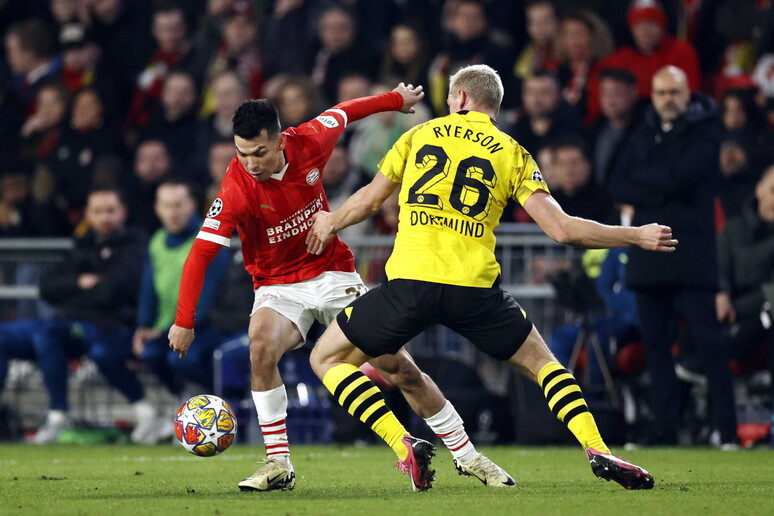 Champions League, PSV-Borussia Dortmund termina 1-1