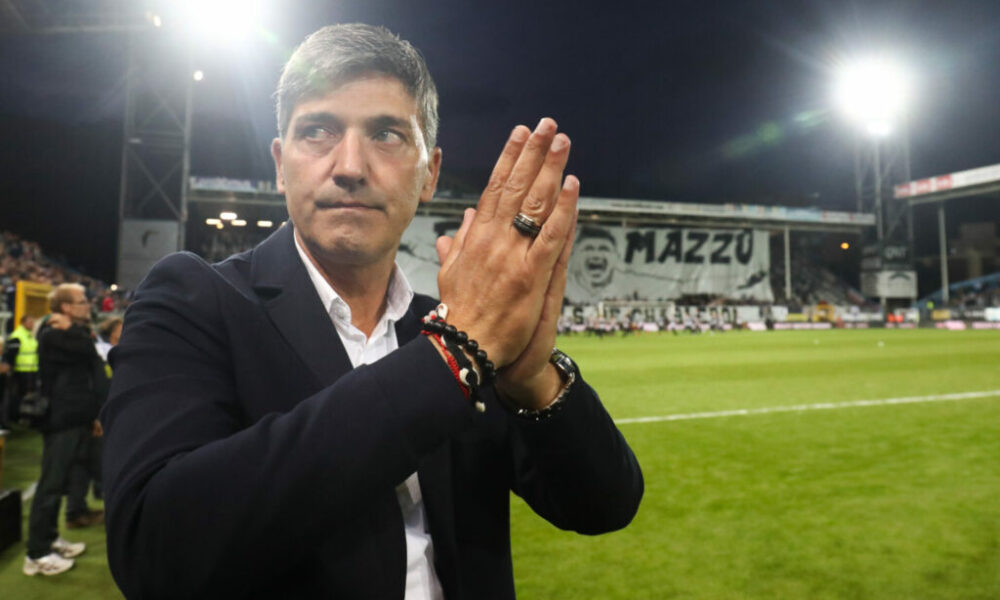 Ufficiale: Mazzu non è più l’allenatore del Charleroi