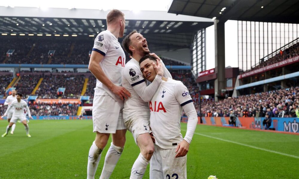 Il Tottenham cala il poker in casa dell’Aston Villa