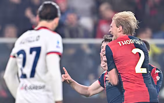 Il Genoa raggiunge la salvezza davanti ai propri tifosi