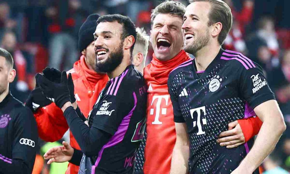 Il Bayern Monaco vince di misura contro l’Eintracht e blinda il secondo posto