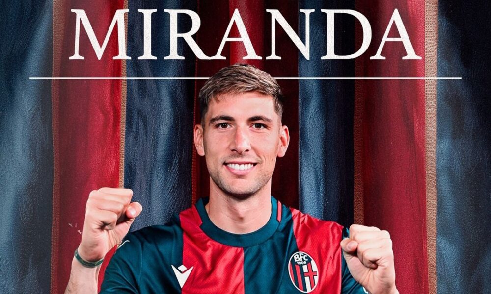 Ufficiale: il Bologna piazza il colpo a zero, ecco Juan Miranda