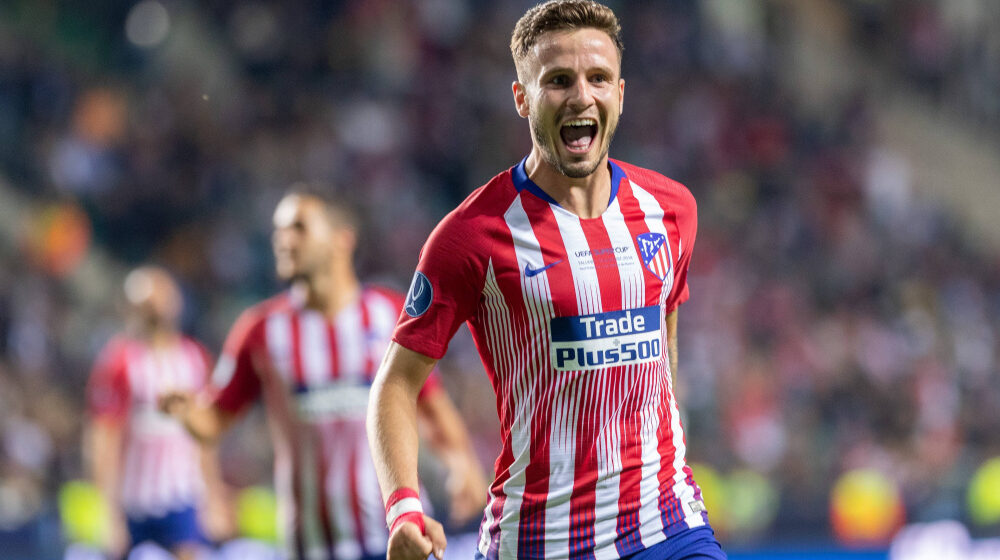 Il Siviglia su Saul Niguez dell’ Atletico Madrid