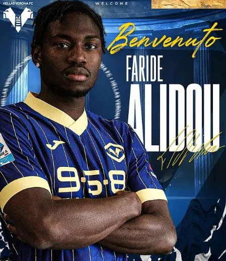 Ufficiale: Faride Alidou è un nuovo giocatore del Verona