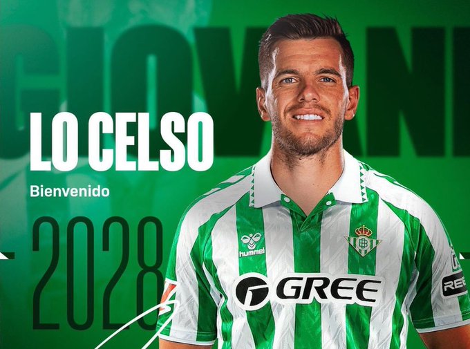 Ufficiale: Giovani Lo Celso ritorna al Betis Siviglia