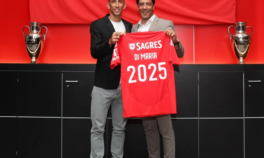 Ufficiale: Angel Di Maria rinnova con il Benfica fino al 2025