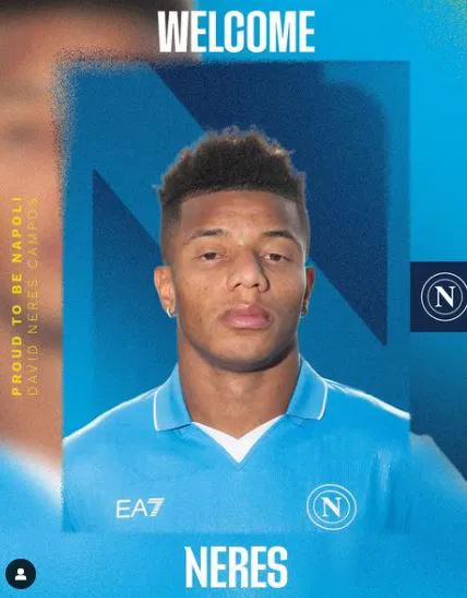 Ufficiale: David Neres è un nuovo giocatore del Napoli