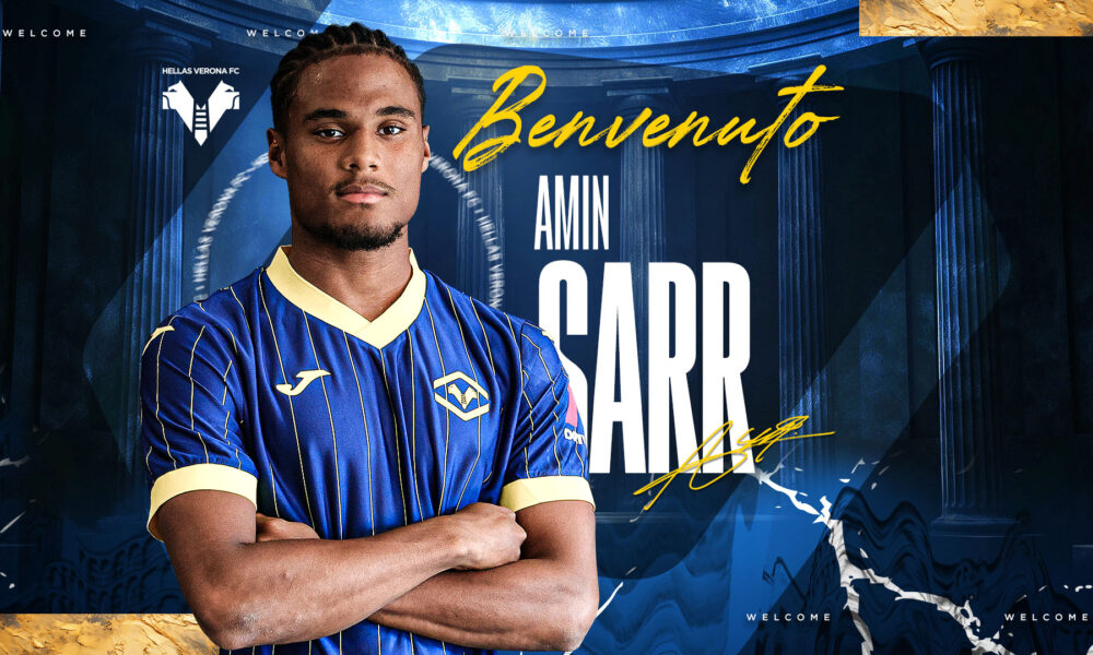 Ufficiale: Amin Sarr è un nuovo calciatore dell’Hellas Verona