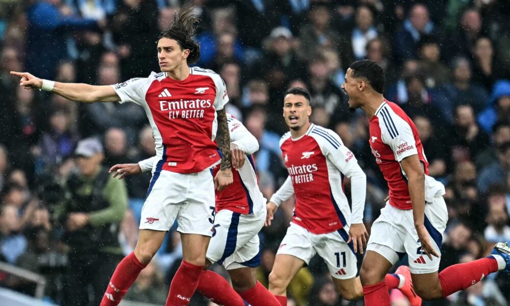 Calafiori al primo gol in Premier, City-Arsenal termina con uno spettacolare pareggio