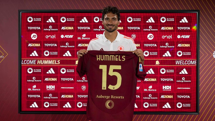 Ufficiale: Mats Hummels è un nuovo giocatore della Roma