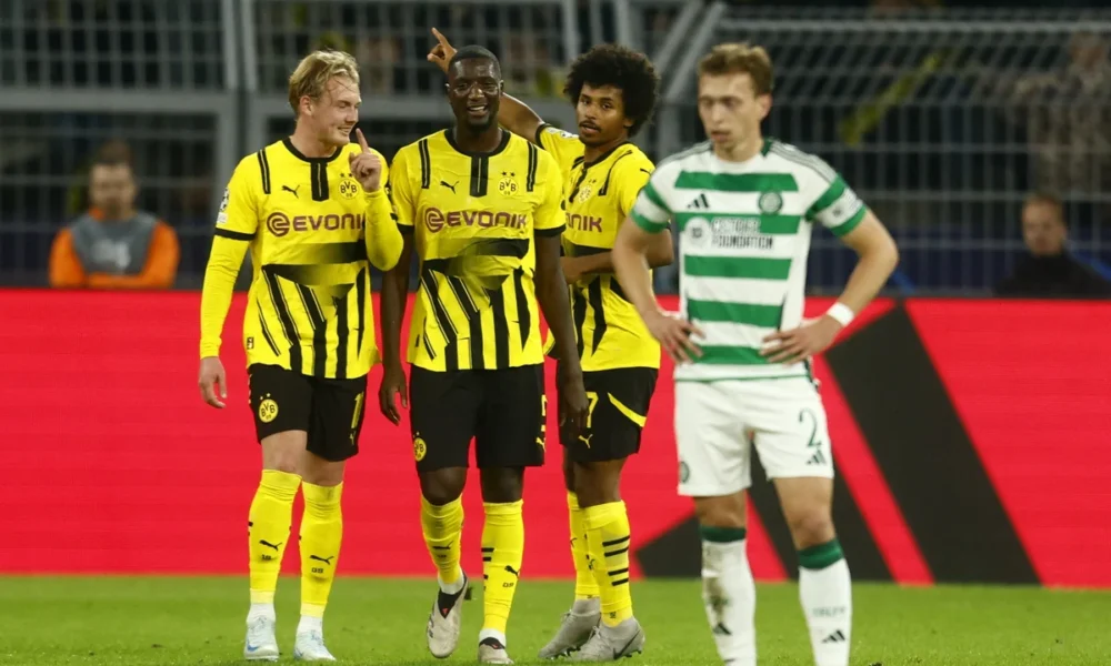 Borussia Dormtund show, travolto 7-1 il Celtic