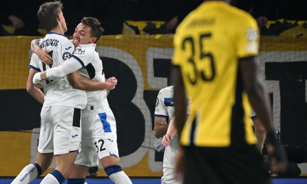 Champions League, Atalanta vittoria tennistica sullo Young Boys