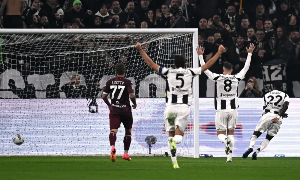 La Juventus vince 2-0 il derby con il Torino