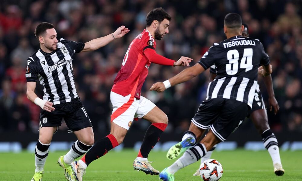 Il Manchester United supera facilmente il Paok Salonicco